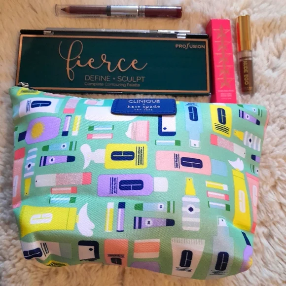 ✨ Beauty & Plunder Jewelry Bundle | Kate Spade x Clinique Case ✨ New CLINIQUE + Kate spade Gift Set nWT | eBay main image 4